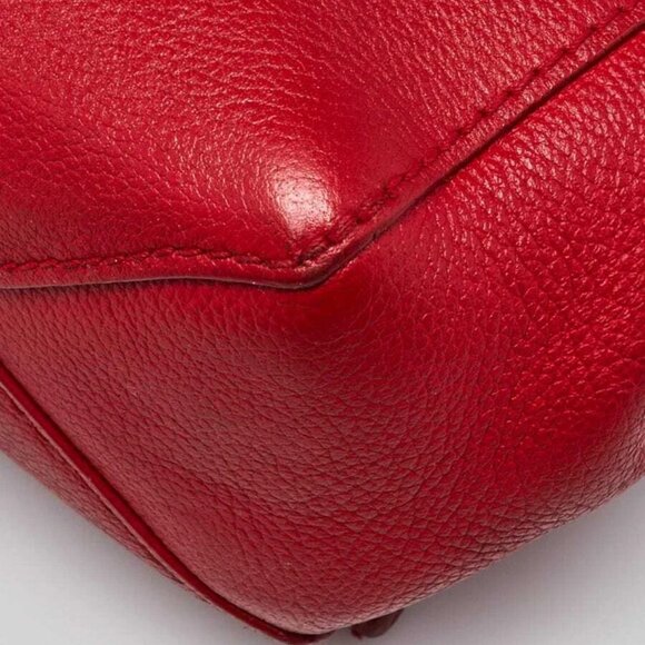 Louis Vuitton Rubis Pebbled Leather Lockme II BB - Picture 7 of 11